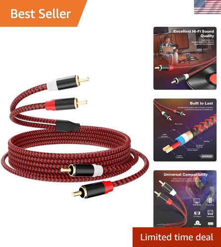 Cavo rca 12ft 2rca maschio - 12ft,2rca,